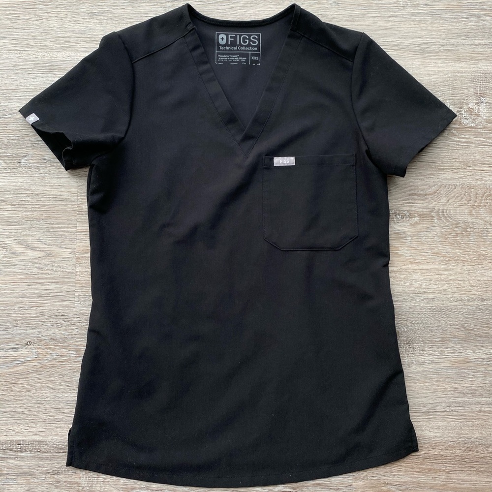 Figs Catarina black top XXS